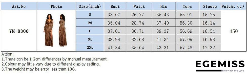 Hot Women's Sexy V-neck Long-sleeved Dress | EGEMISS