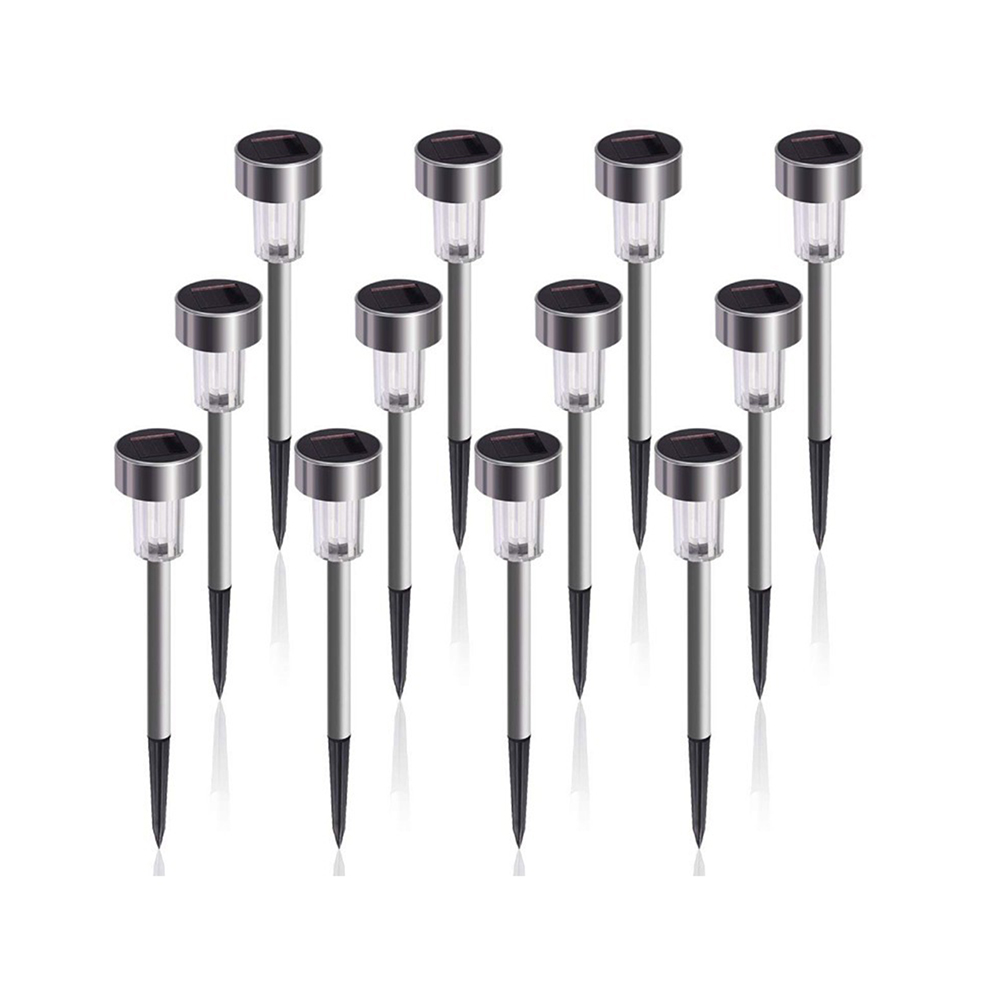 

12pcs Solar Ground Light Waterproof Garden Pathway Yard Decorative Lights, 501 Original