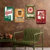 4pcs - Vintage Metal Signs(8*12Inch/12*16Inch) - Gas