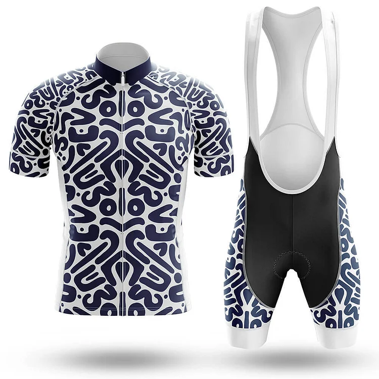 Bold Modern Art Men's Cycling Kit