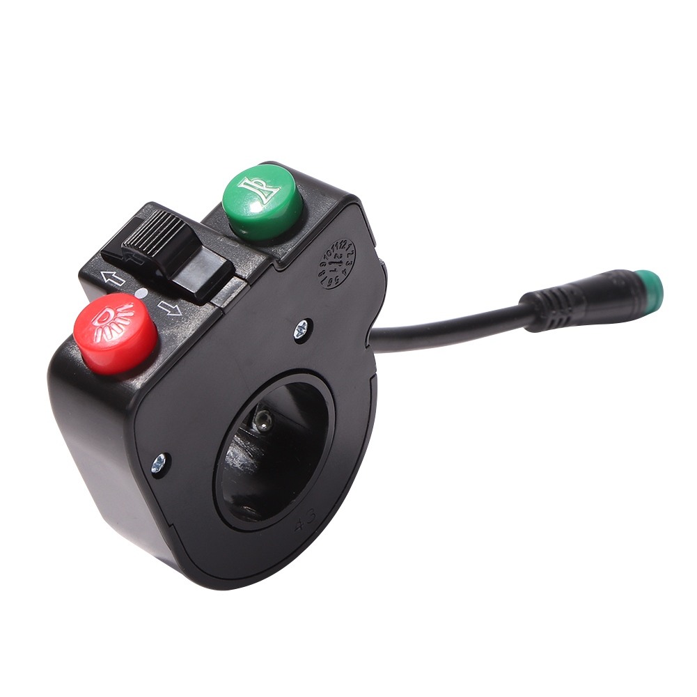 

Waterproof Handlebar Headlight Horn Turn Signal Switch for KUGOO M4 PRO, 501 Original