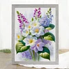 Flowers-11CT Stamped Cross Stitch 30*40cm/11.81*15.75in