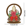 Diamond Painting Wooden Christmas Table Top Ornament Kits Xmas Home Decor