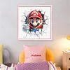 Winter Mario-11CT Stamped Cross Stitch 40*40cm/15.75*15.75in tapestrymarket