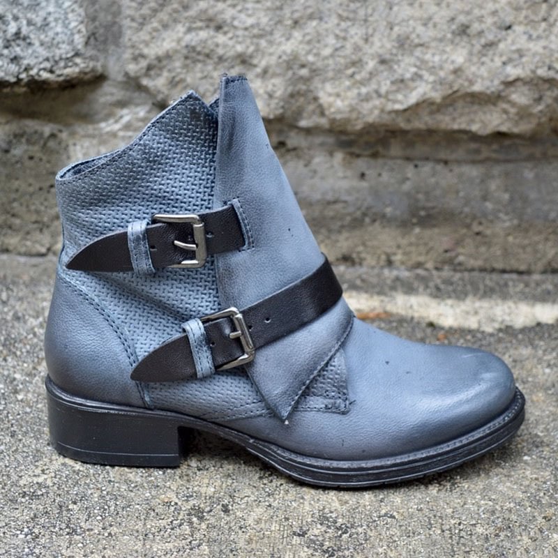vintage leather booties