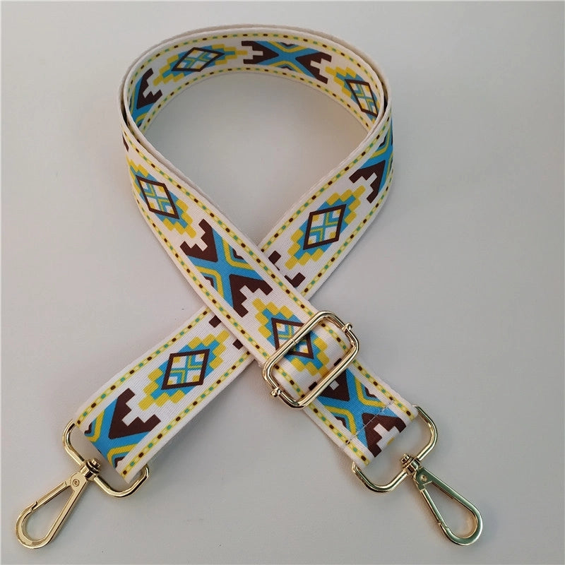 New Colorful Wide Shoulder Straps Purse Accessories Strap Adjustable Shoulder Messenger Bag Long Strap Replacement Burden Reduction Bag Strap