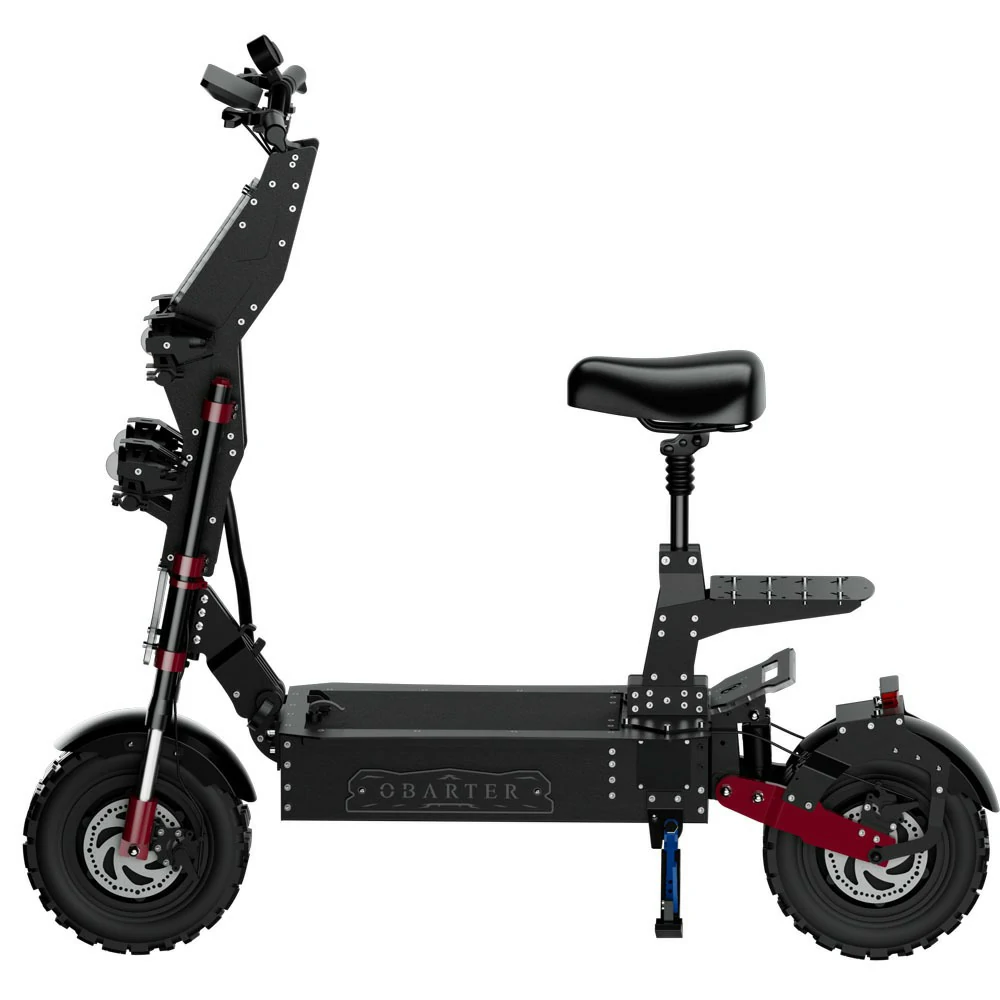 OBARTER-X7 Super Electric Scooter 14 Inch Off Road Tires 4000W*2 Dual Motors 60V 60Ah Battery 90Km/h Max Speed 120kg Load 140KM Range