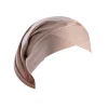 Knot Cap Fashion Solid Color Women Hijab Base Hat