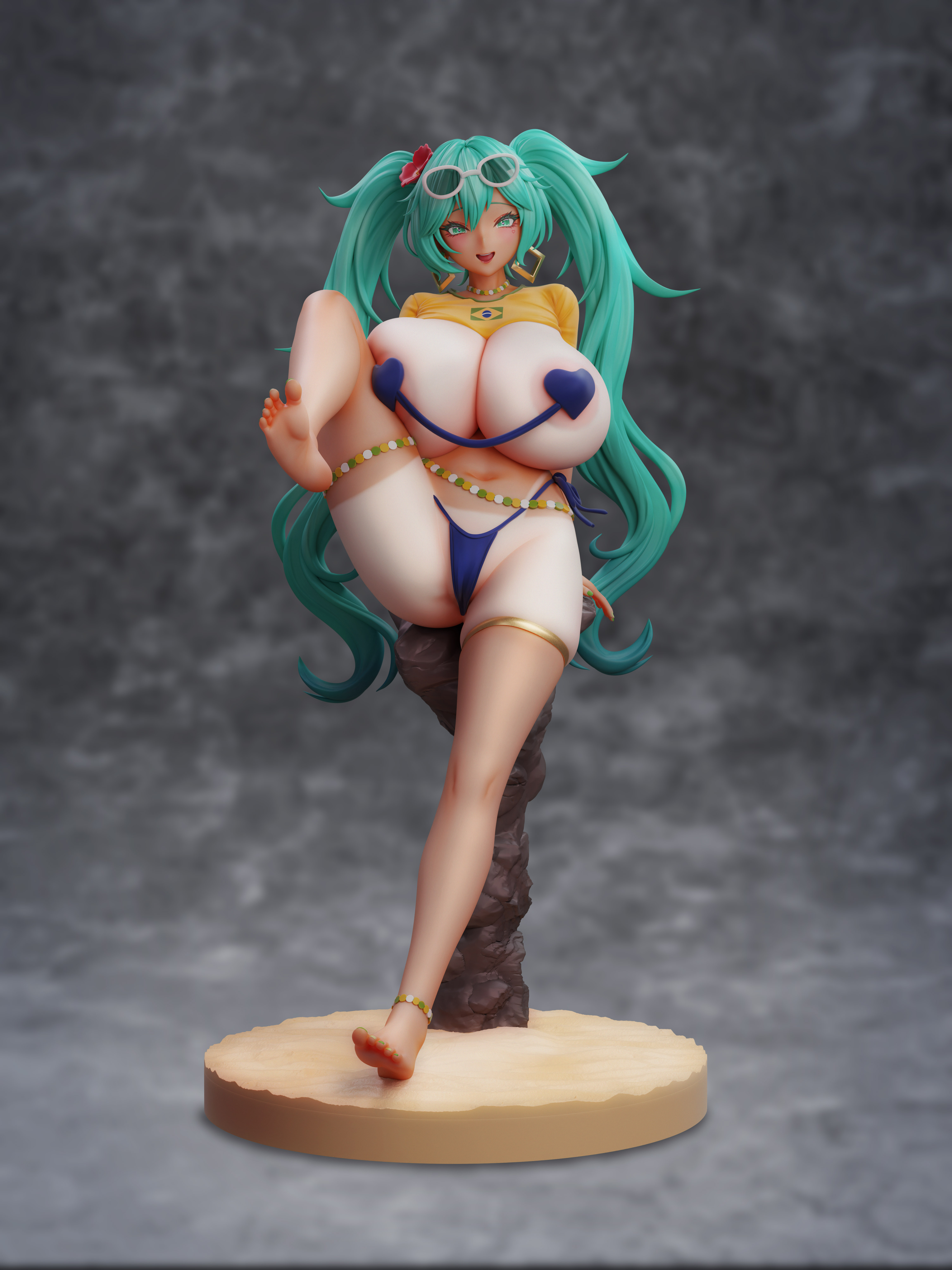 Thistles and thorns Studio - Project Sekai Summer Carnival Hatsune Miku 1/6 Statue(GK) (Adult 18+)-
