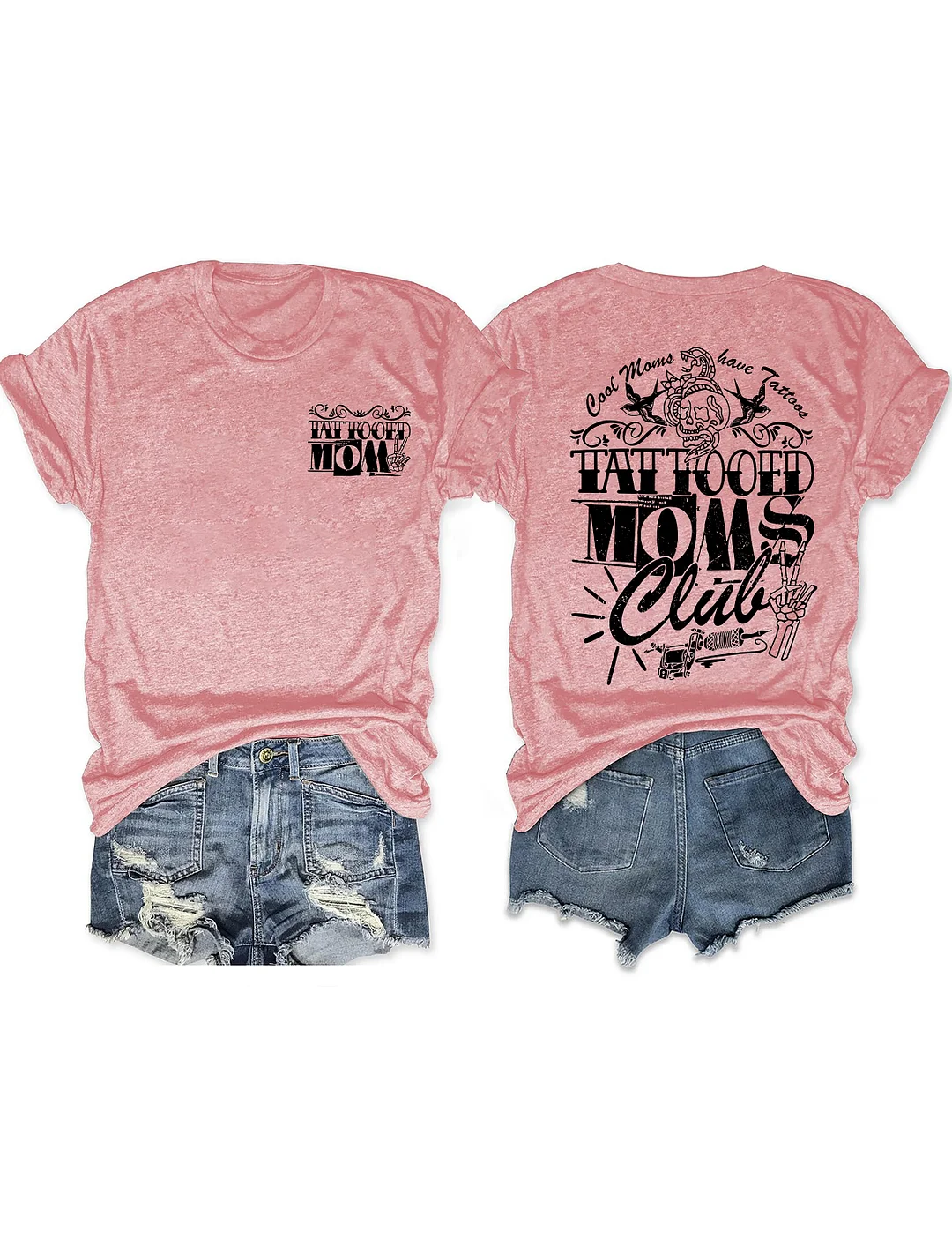 Tattooed Moms Club T-shirt