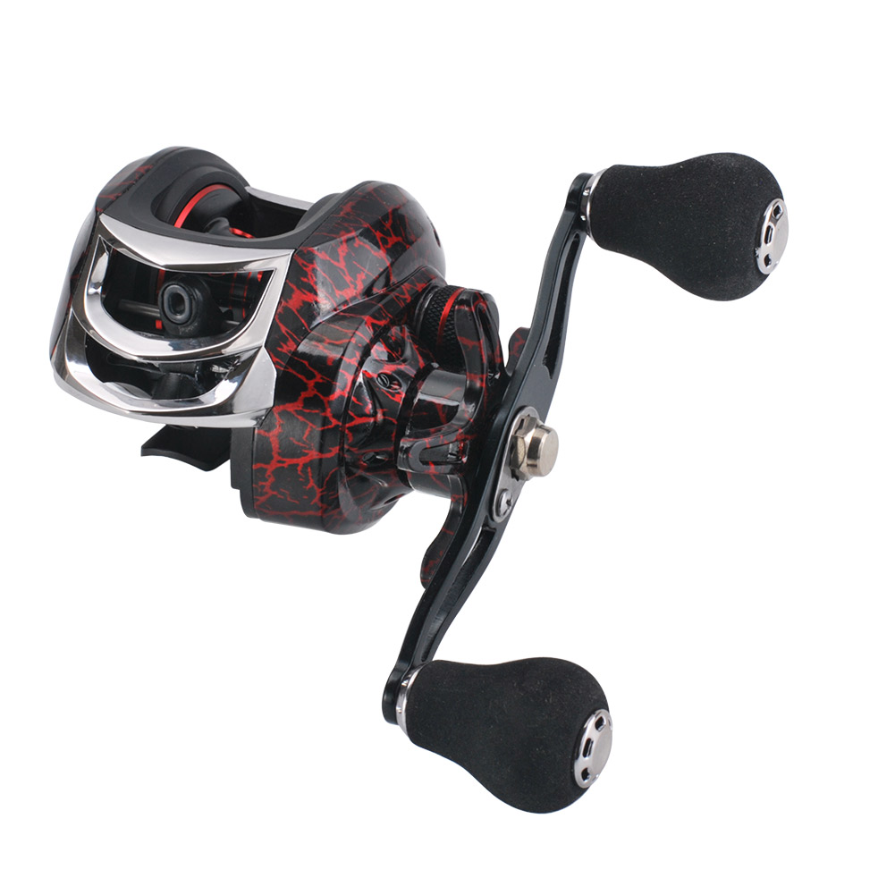 

Metal Baitcasting Reel 18+1 BBs 7.2:1 High Speed Fish Wheel, Right, 501 Original