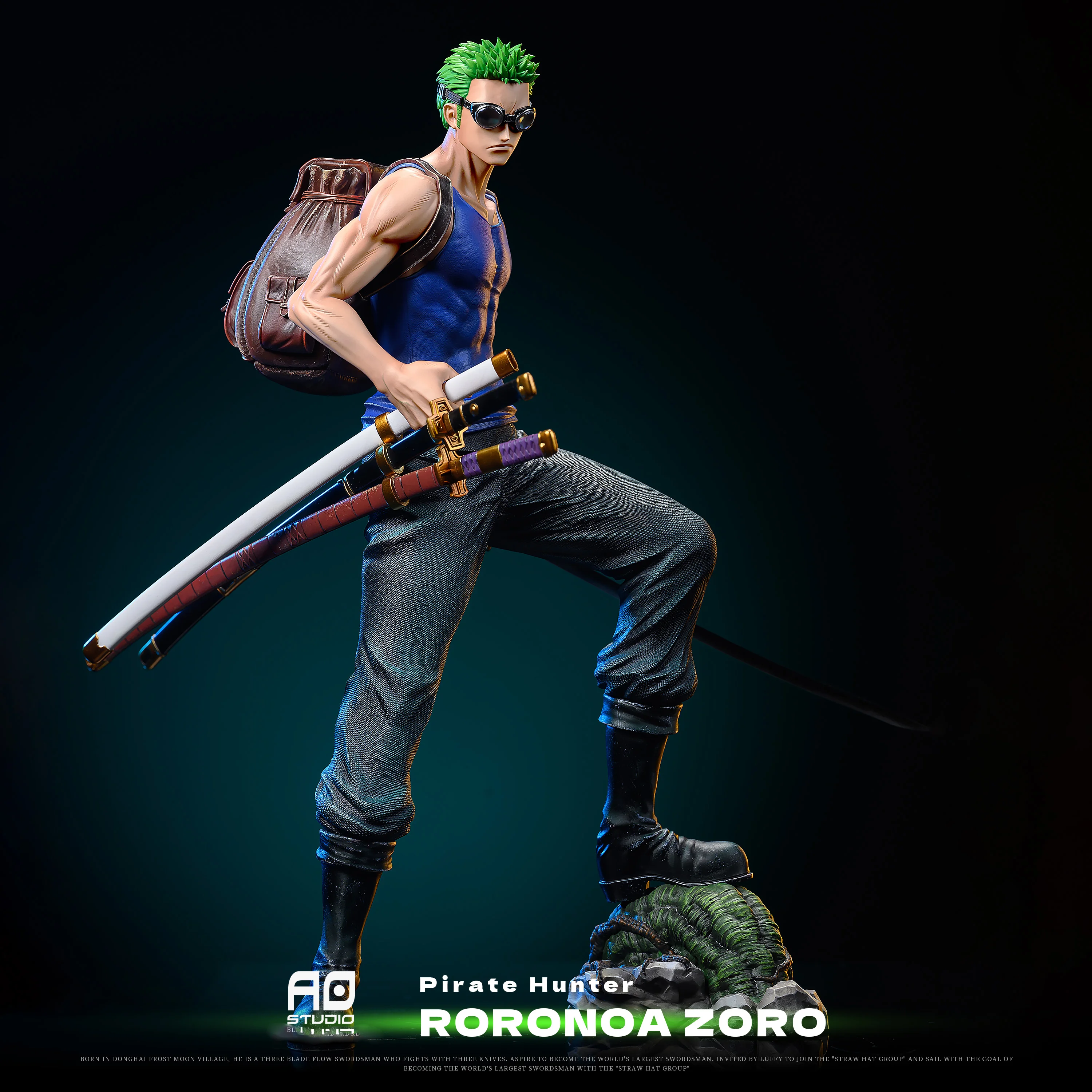 POP & 1/6 Scale Skypiea Arc Roronoa Zoro - ONE PIECE Resin Statue