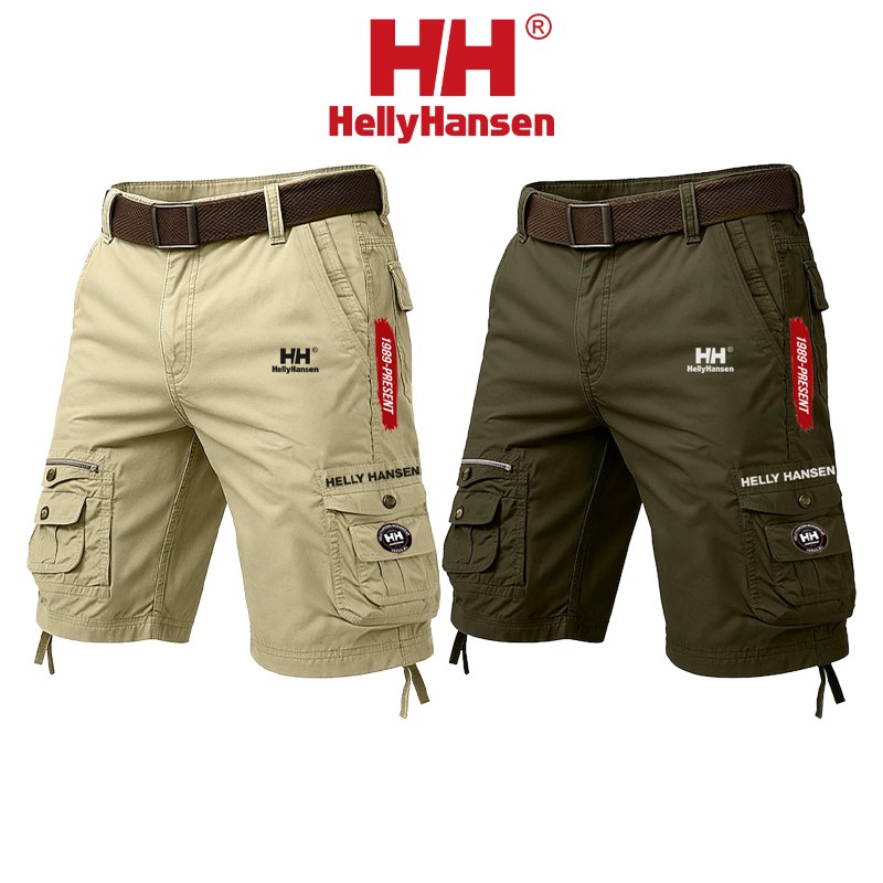 Helly Hansen® Férfi Nyári, Kültéri, Légáteresztő, Többcélú Rövidnadrág, Új (2 db-os csomag)