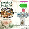 Christmas DIY Acrylic Diamond Painting Pendant Double Sided Paint Suncatcher Hanging Ornament Home Decor Kit 