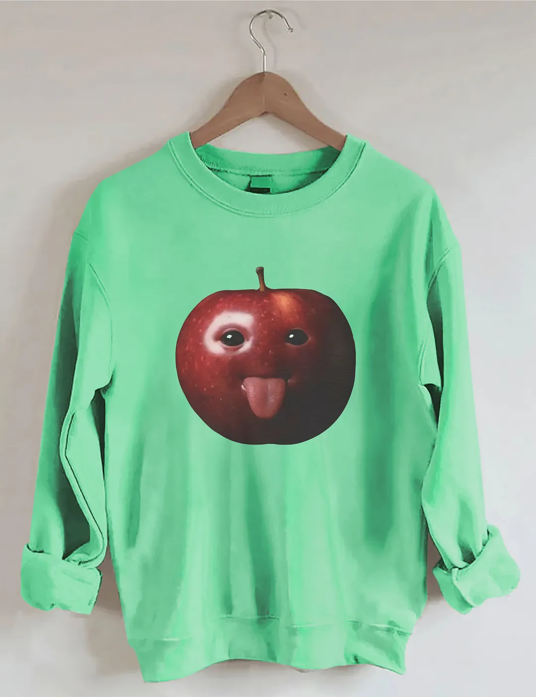 Silly AI Apple Meme Sweatshirt