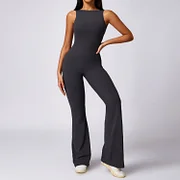 Fairfairfair New Gym Women Training Yoga Set Sportswear Women One Piece Jumpsuit Fitness Rompers Female Workout Legging Bodysuits
