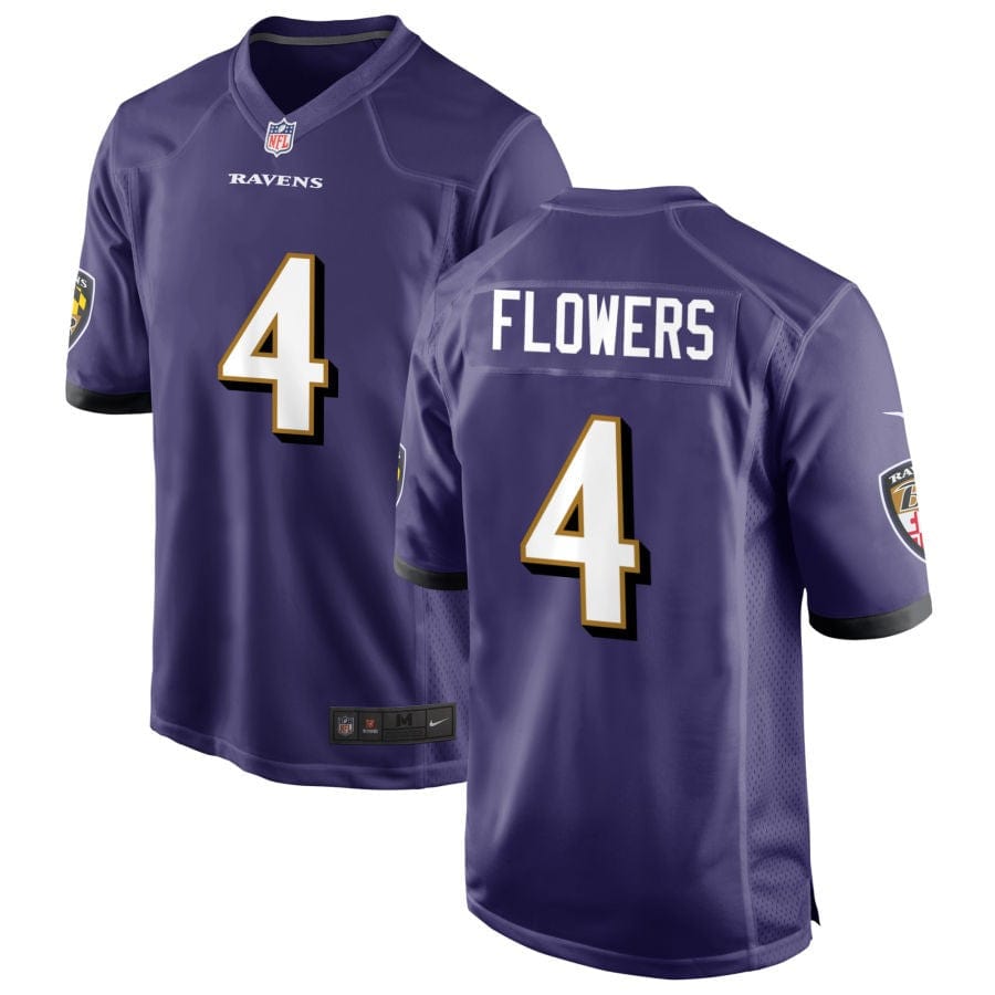 Zay Flowers Baltimore Ravens Jersey mysite