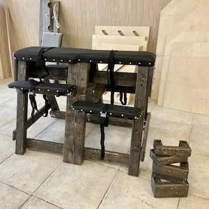 pornhint Pornhint Powerful Sex furniture, bondage bench, sex bench, bdsm bench, bdsm furniture, dungeon furniture, bondage furniture, whipping