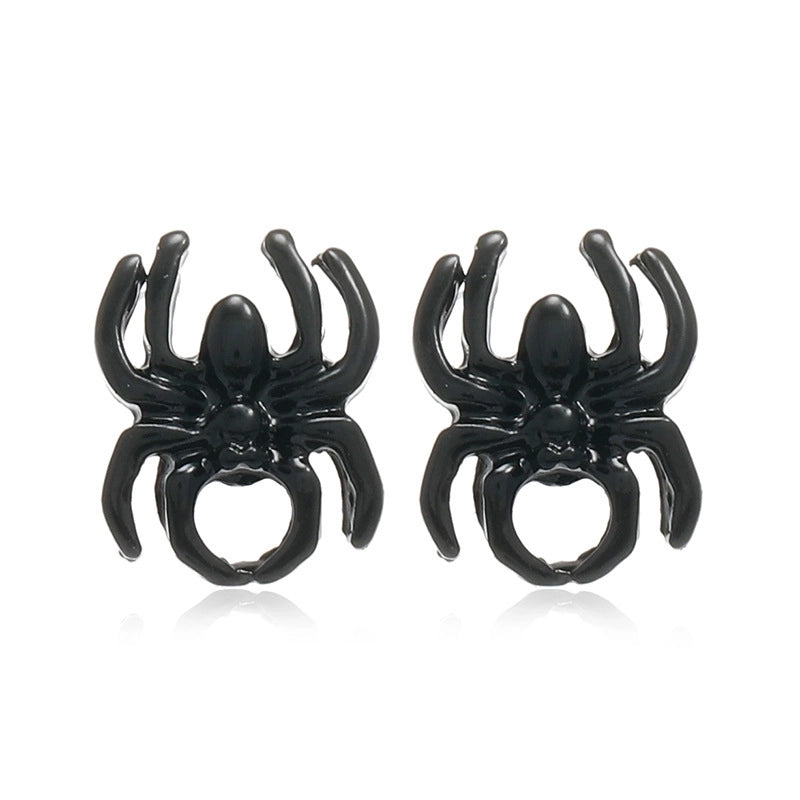 6 Pieces Gothic Cat Spider Alloy Women’S Drop Earrings 1 Pair