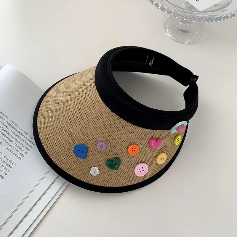 Women’s Casual Solid Color Curved Eaves Sun Hat