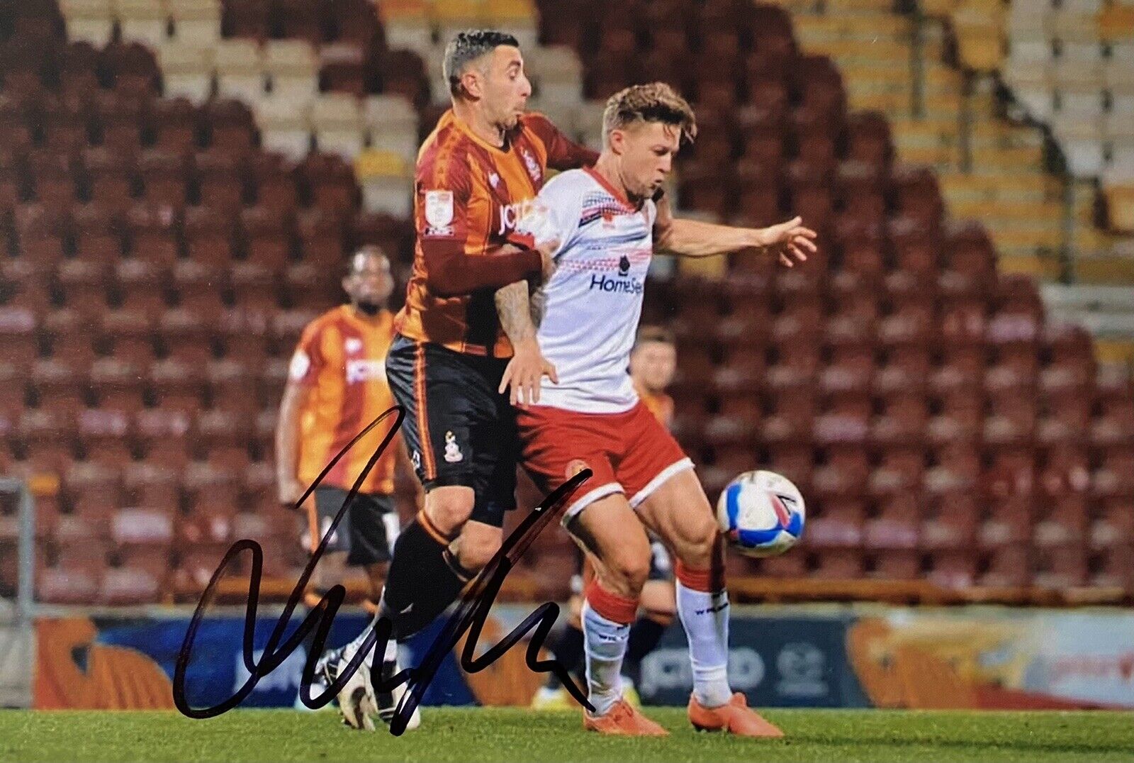 James Clarke Genuine Hand Signed Walsall 6X4 Photo Poster painting 2