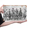 《The Magnificent Seven 》 - Vintage Metal Signs(8*12Inch) - Movie