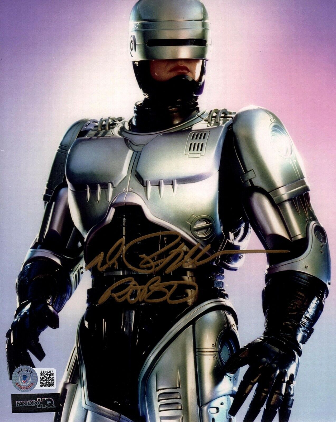 PETER WELLER Signed Autographed ROBOCOP