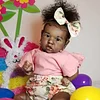 Black Newborn Reborns 20'' Real Life Reborn Baby Toddler Doll Girl Conway - RBBI-Myrebornbabydoll&reg; Myrebornbabydoll&reg;