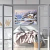 Diamond Painting -DIY Full Square Drill Snow View Cottage