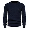 Men's High Quality Cotton Pullover Sweater