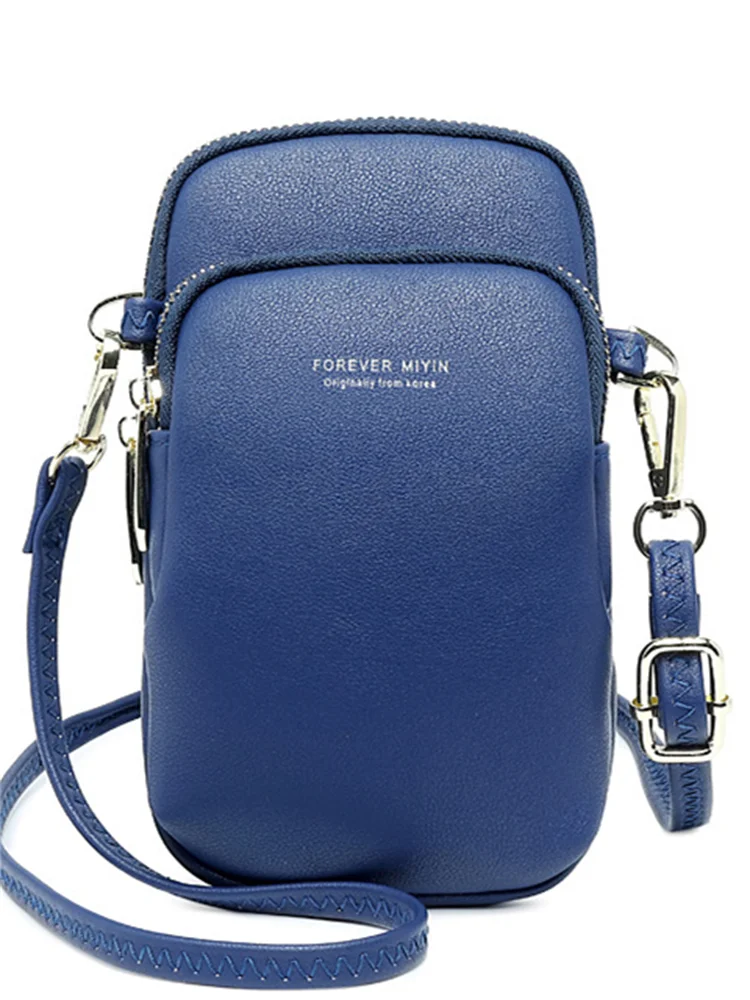 Portable Durable Leather Mini Crossbody Bag