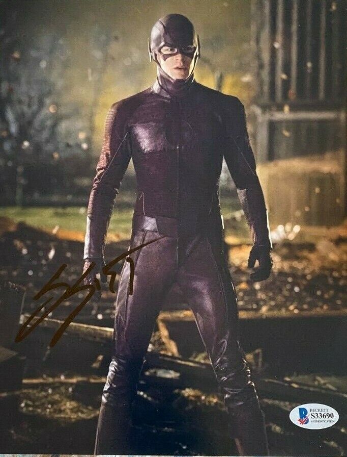 Grant Gustin signed autogrphed 8x10 Photo Poster painting Flash BECKETT AUTHENTICATED COA