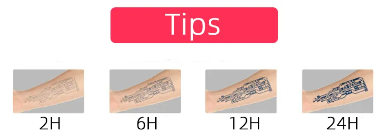 Sdrawing Arm Herbal Juice Tattoo for Woman Man Waterproof Fake Tattoos Cat Flower Lasting Tatoo Punk Temporary Tattoo Stickers