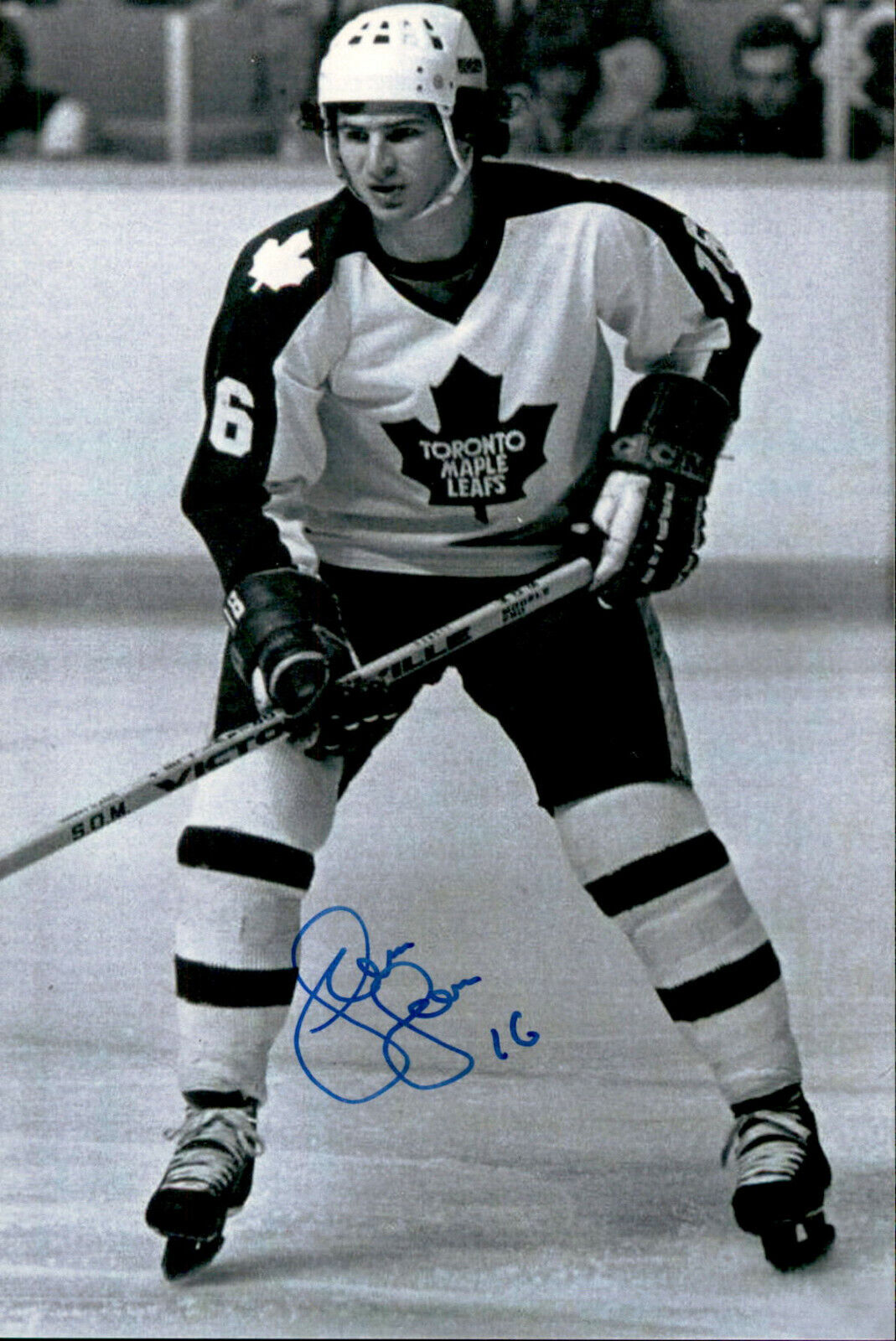 Jimmy Jones SIGNED autographed 4x6 Photo Poster painting TORONTO MAPLE LEAFS #2