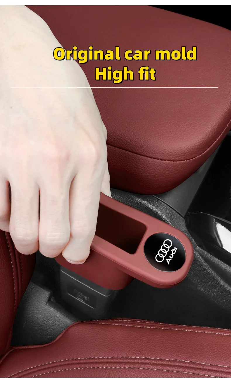 Car Seat Belt Socket Protector Silicone Cover Fixer