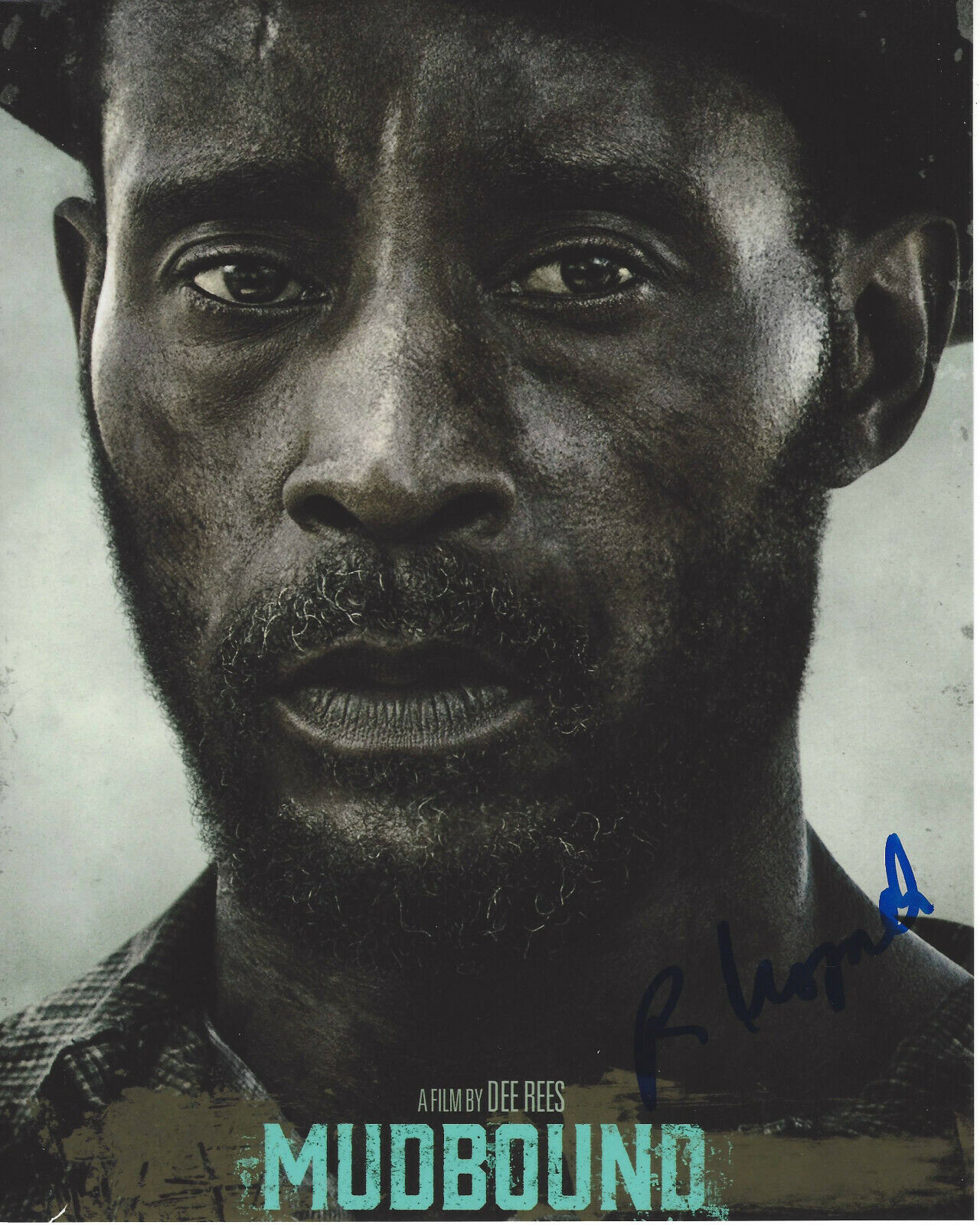 ROB MORGAN SIGNED AUTHENTIC AUTOGRAPH 'MUDBOUND' 8x10 Photo Poster painting 4 w/COA ACTOR