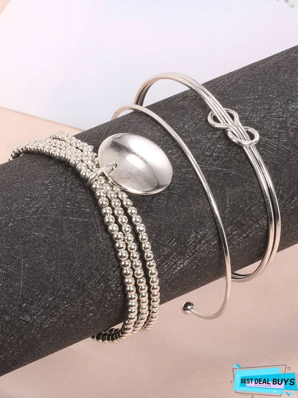 As Picture Simple Alloy Set Bracelet