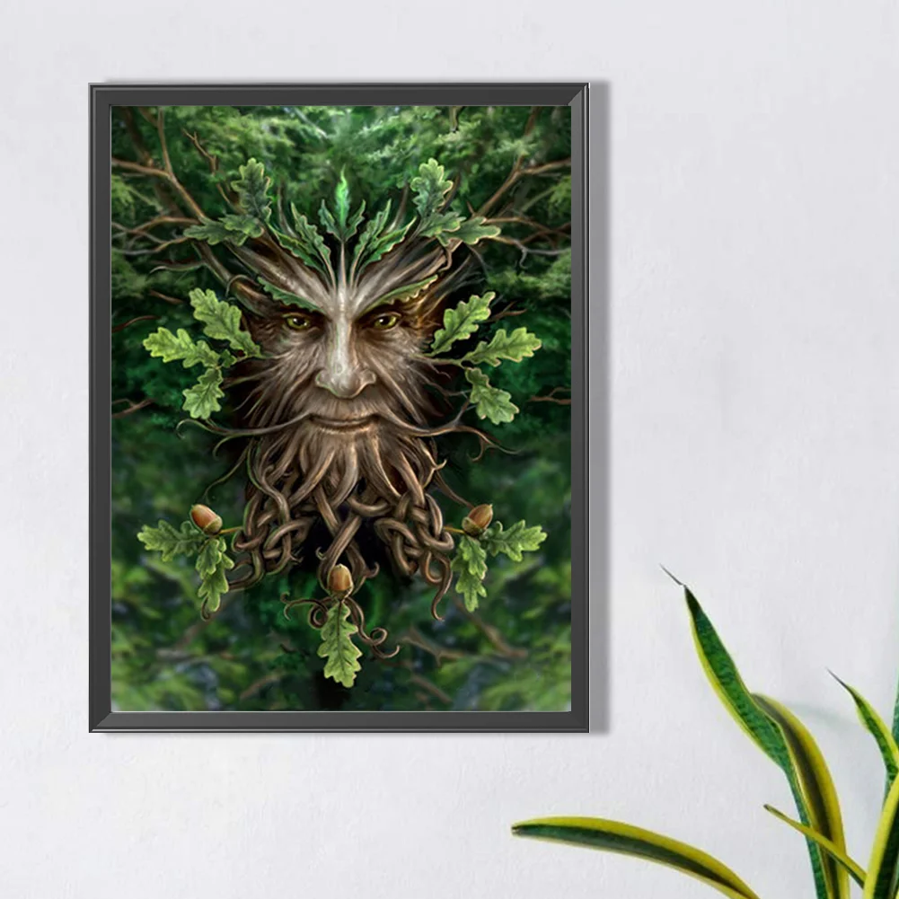 Partial AB Diamond Painting - Full Round Drill - Tree(Canvas|45*60cm)