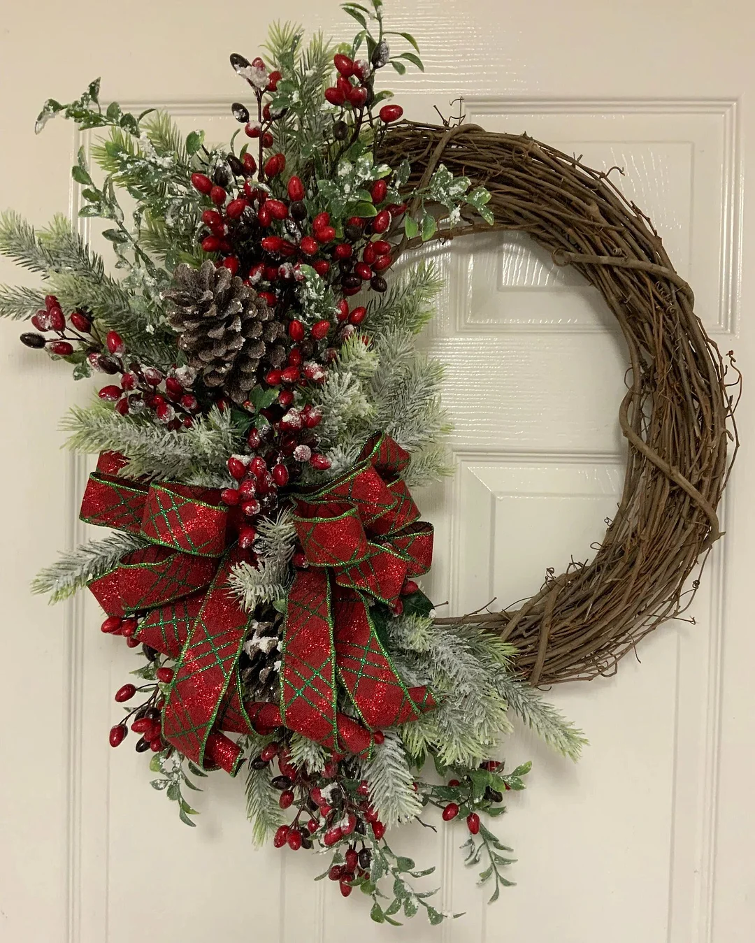 Berry Wreath or Door Hanger