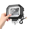 40W Motorcycle LED Spotlight 12-80V Driving Fog Lamp White Yellow DRL Headlight