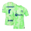 LEWANDOWSKI #9 Barcelona Third Away Authentic Soccer Jersey 2024/25 &ndash; UCL