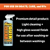 DUCKY PRODUCTS Quik Clean & Wax: Spray Cleaner for Car, Boat, Motorcycle & RV Exterior Detailing, 16 oz