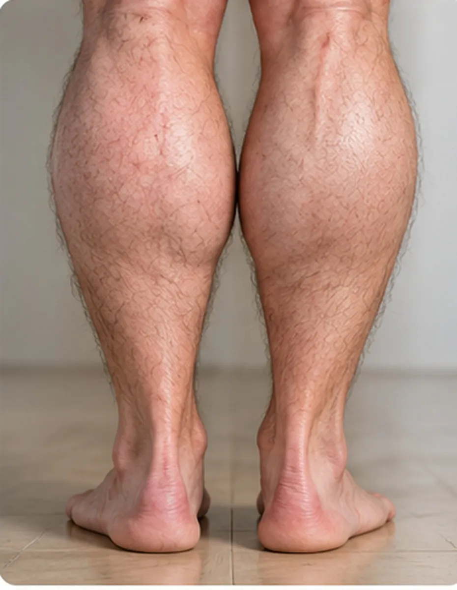Male heavy legs