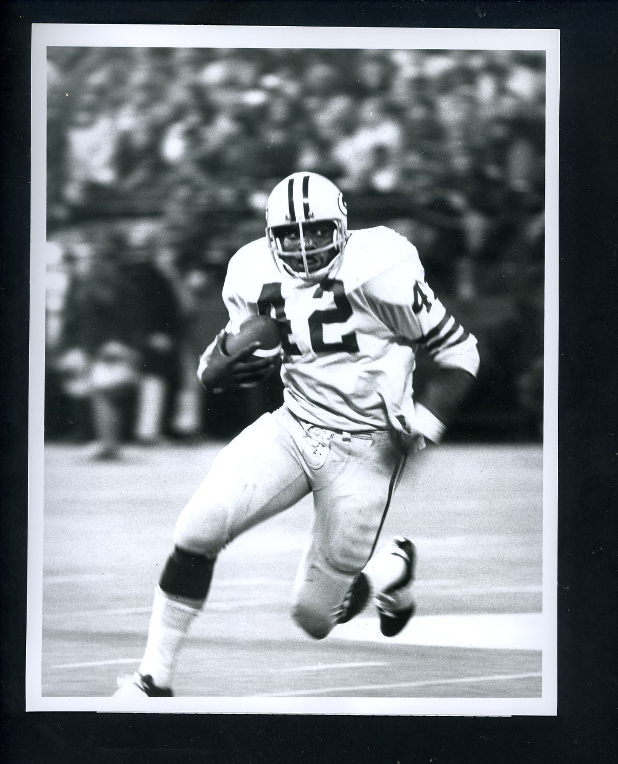 John Brockington 1974 ABC Monday Night Football Press Photo Poster painting Green Bay Packers