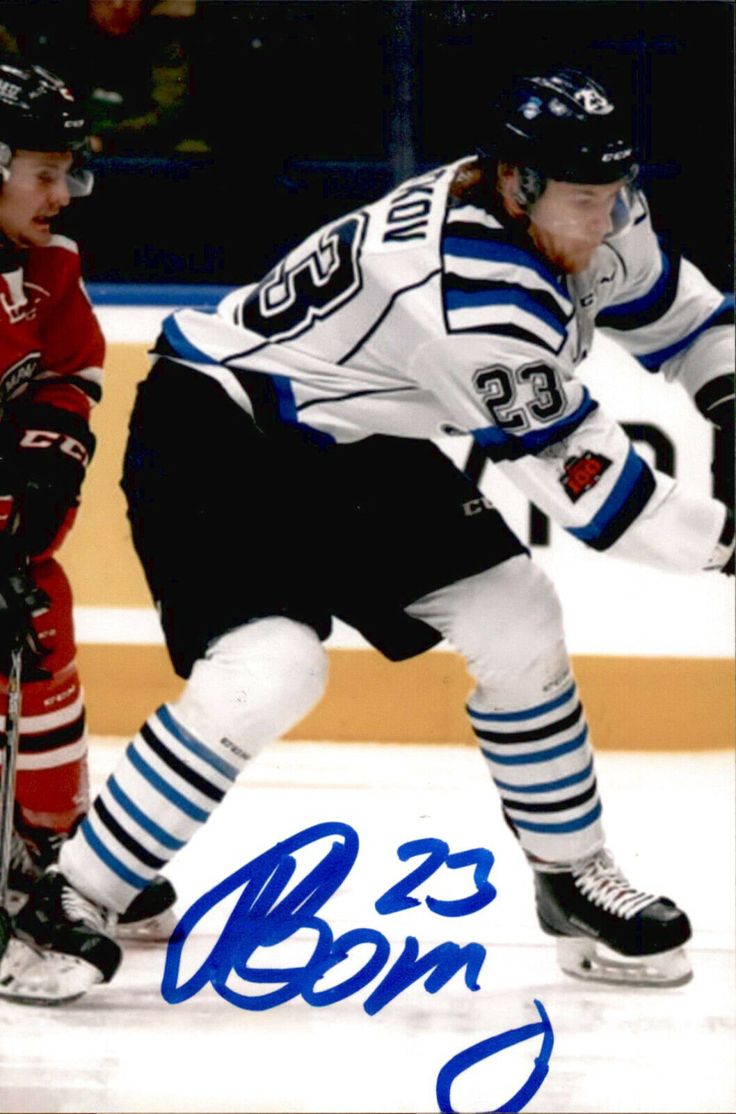 Vladislav Kotkov SIGNED 4x6 Photo Poster painting CHICOUTIMI SAGUENEENS / SAN JOSE SHARKS #3