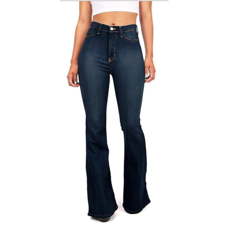 Classic Washed Bootcut Jeans wearshes