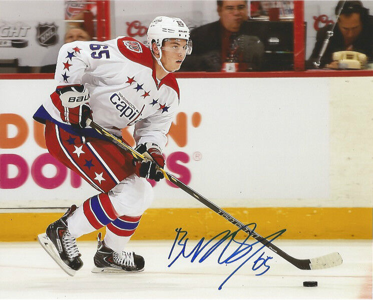 Washington Capitals Andre Burakovsky Signed Autographed 8x10 NHL Photo Poster painting COA EE