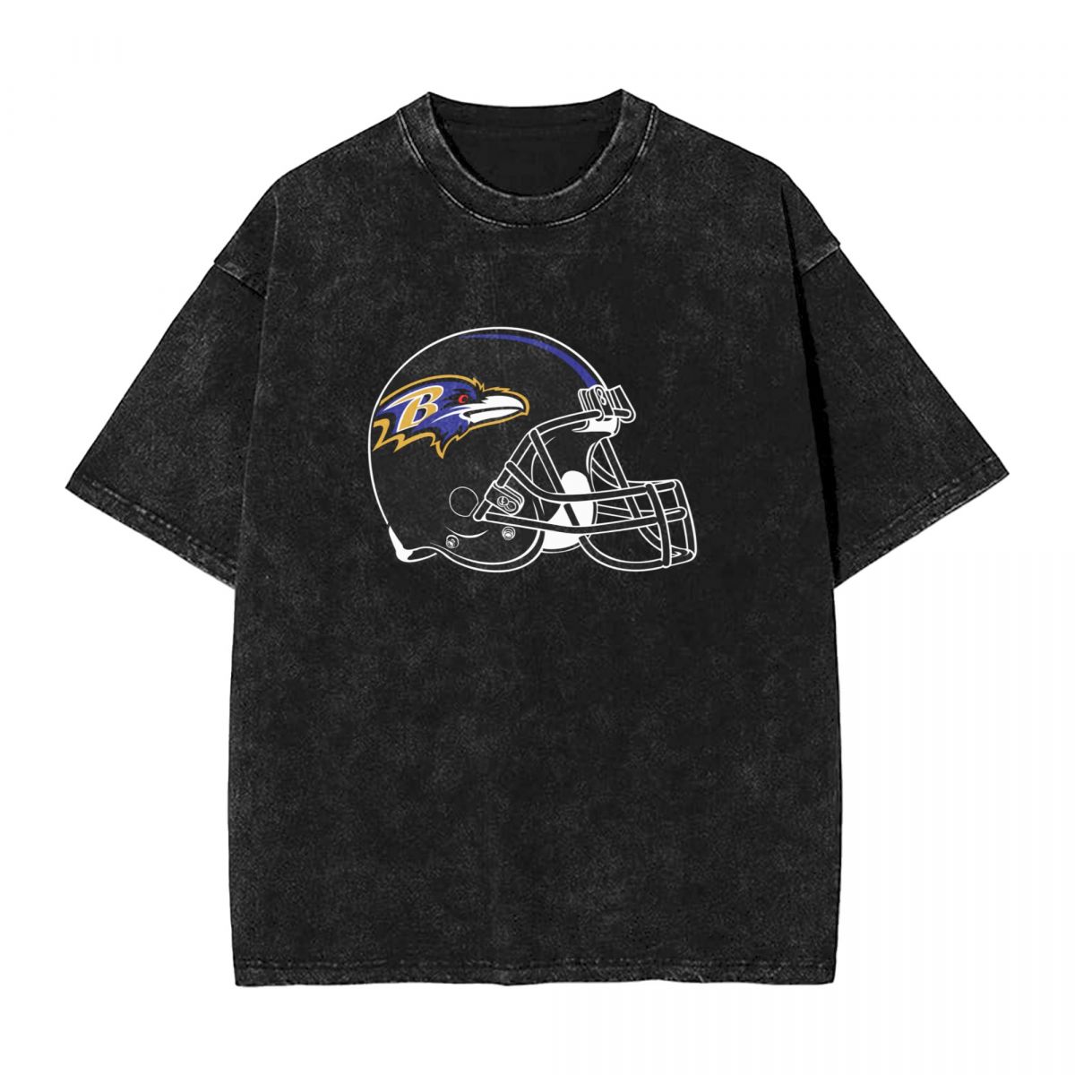 Baltimore Ravens Men's Vintage Oversized T-Shirts