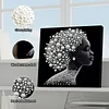 Framed Gracelady - Pearls Painting Kit for Creativity DIY Pearl Dot Crafts for Gift Home Wall Decor 30*30CM Pearl Art Painting