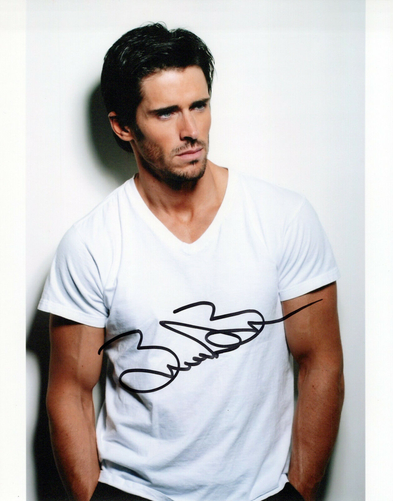 Brandon Beemer head shot autographed Photo Poster painting signed 8x10 #1